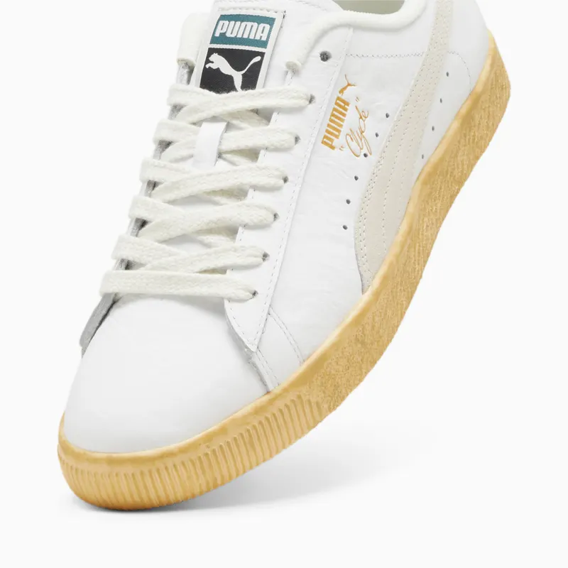 Puma Clyde Vintage Wit (394687-04)
