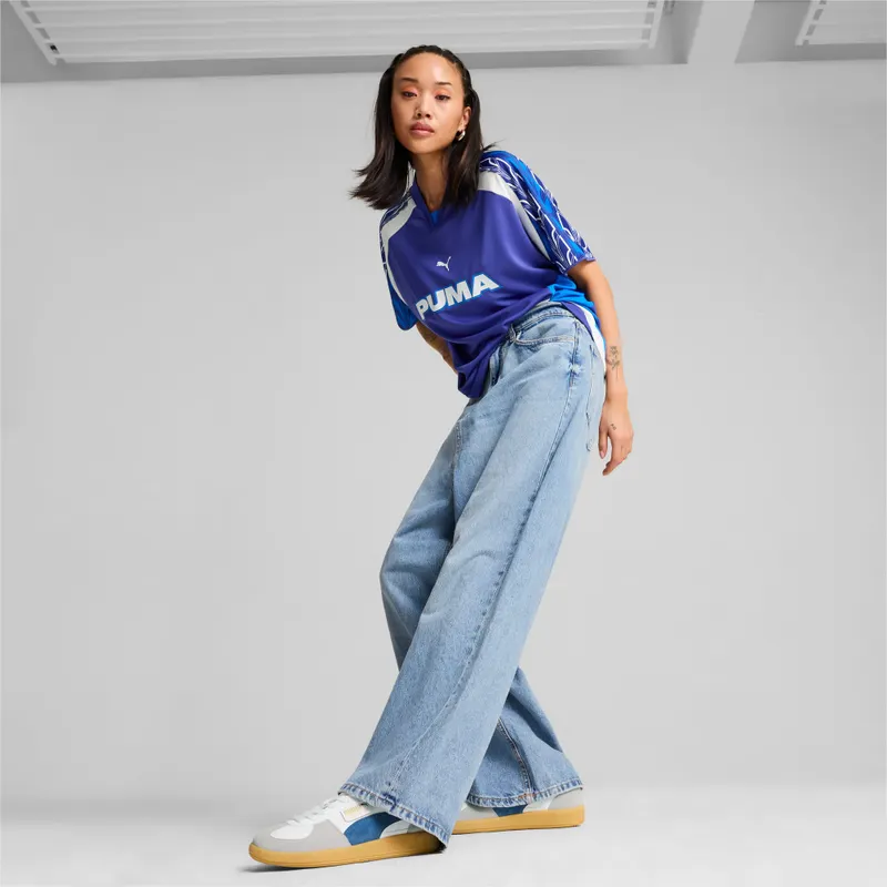 Puma Palermo leren uniseks Wit/Blauw (396464-14)