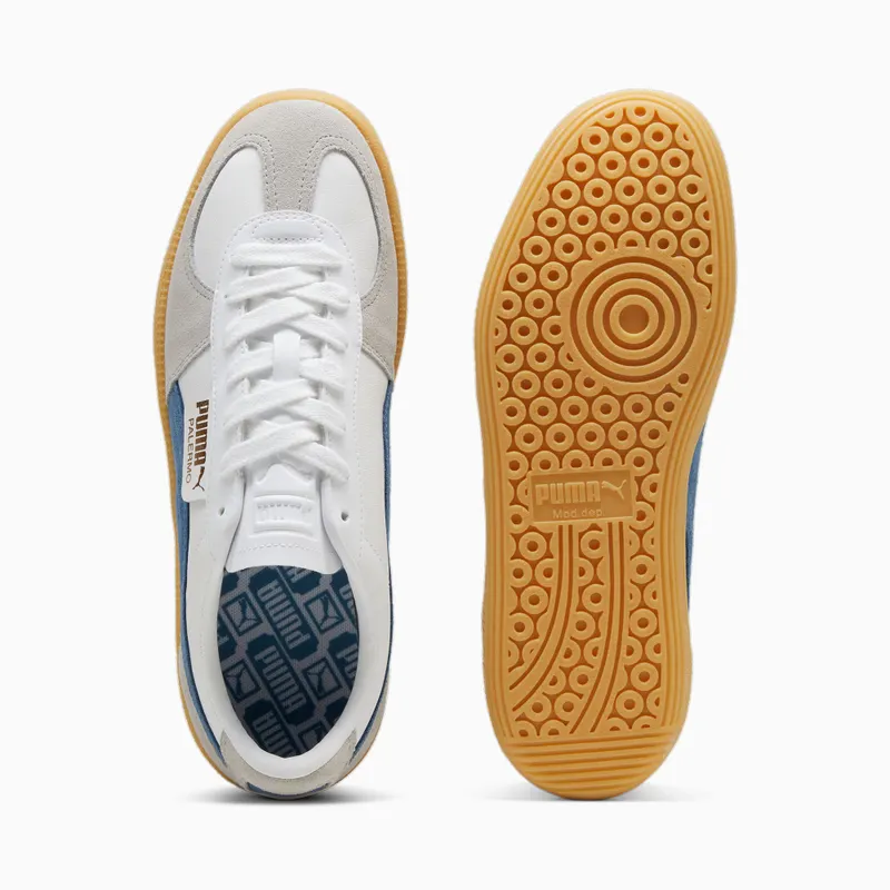 Puma Palermo leren uniseks Wit/Blauw (396464-14)