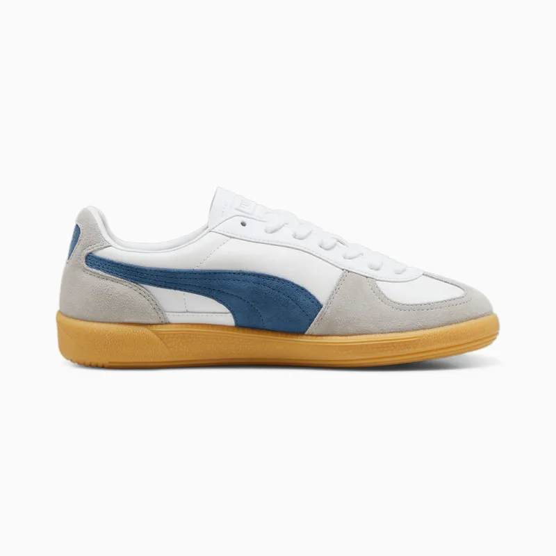 Puma Palermo leren uniseks Wit/Blauw (396464-14)