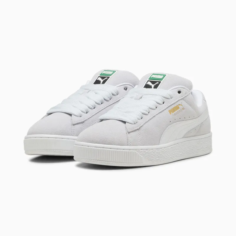Puma Suede XL uniseks Wit/Zilver (395205-22)