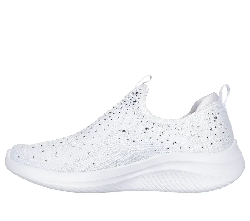 Skechers Ultra Flex 3.0 – Glam Night – Wit / Zilver (150172-WSL)