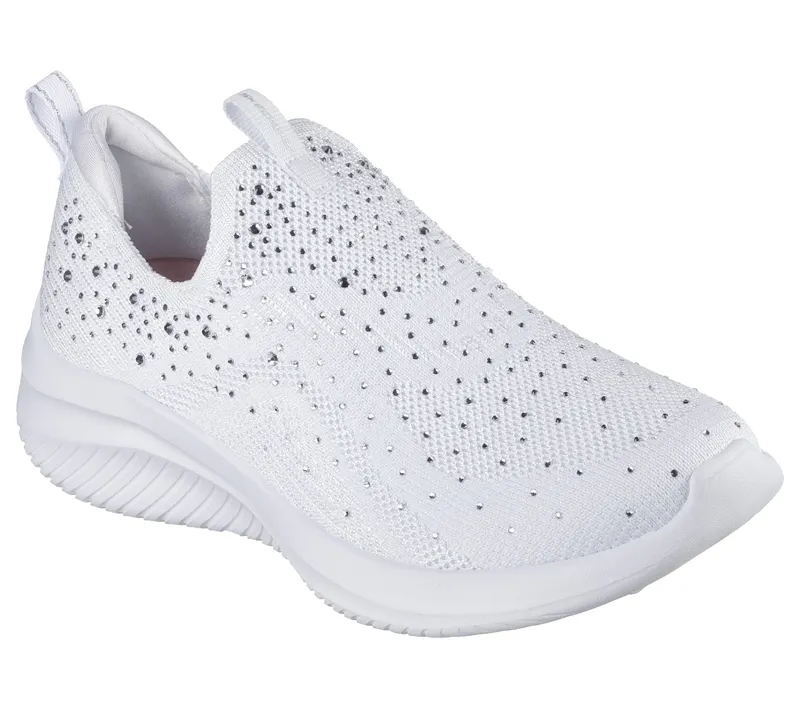 Skechers Ultra Flex 3.0 – Glam Night – Wit / Zilver (150172-WSL)