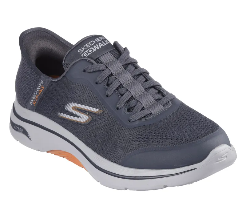 Skechers Skechers Slip-ins: Arch Fit 2.0 – Simplicity 2 – Houtskool / Oranje (216602-CCOR)