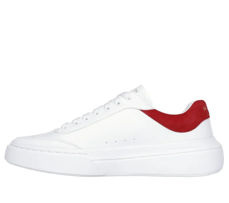 Skechers Cordova Classic – Lighto – Wit / Rood (232858-WRD)