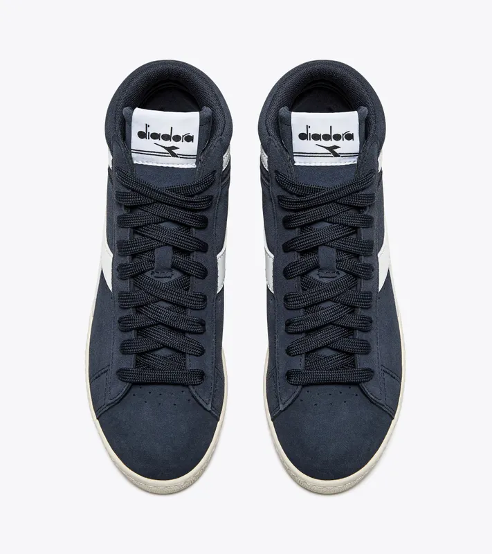 Diadora Game L High Suede Waxed Blue Denim (501.181201_60065)