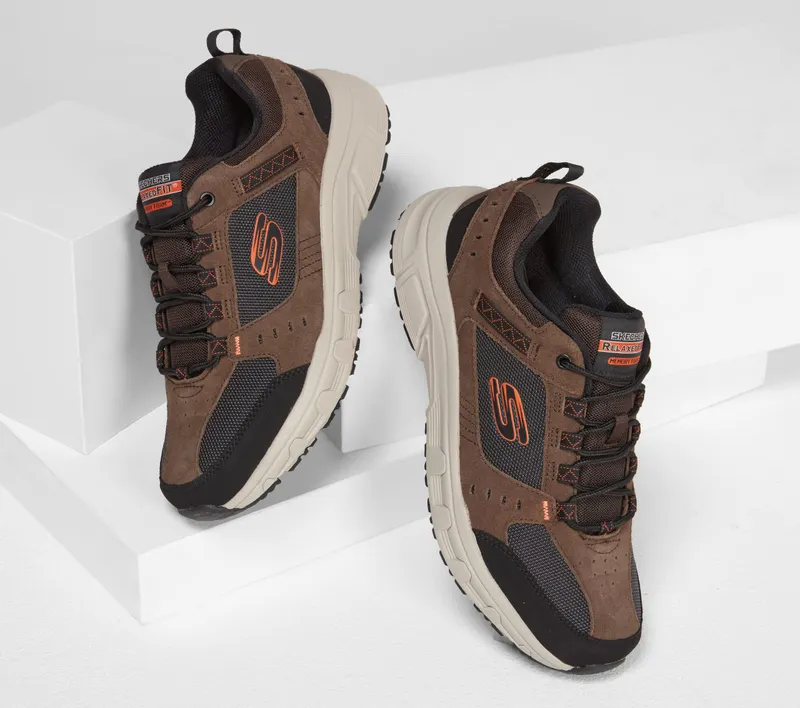 Skechers Relaxed Fit: Oak Canyon – Chocola / Zwart (51893-CHBK)