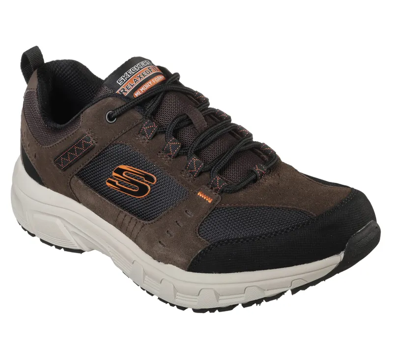 Skechers Relaxed Fit: Oak Canyon – Chocola / Zwart (51893-CHBK)