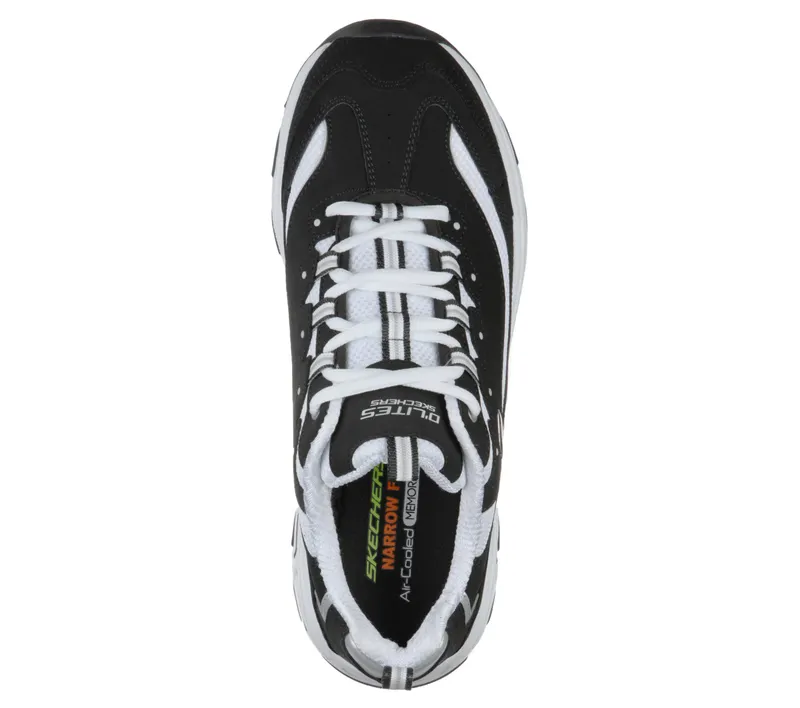 Skechers D’Lites – Zwart / Wit (52675-BKW)