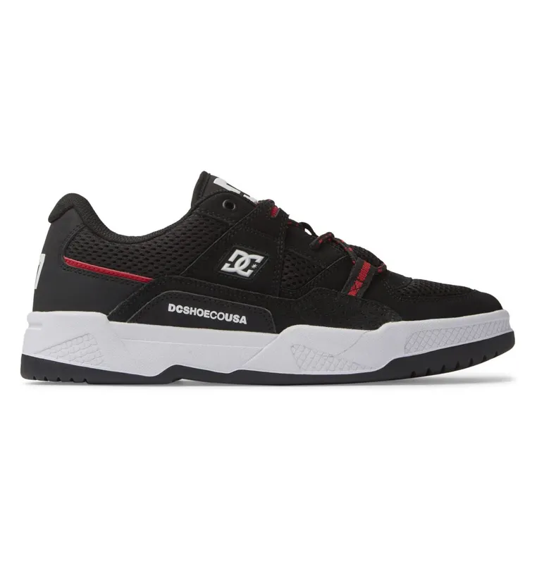 DC Shoes Construct black/hot coral (ADYS100822-KHO)