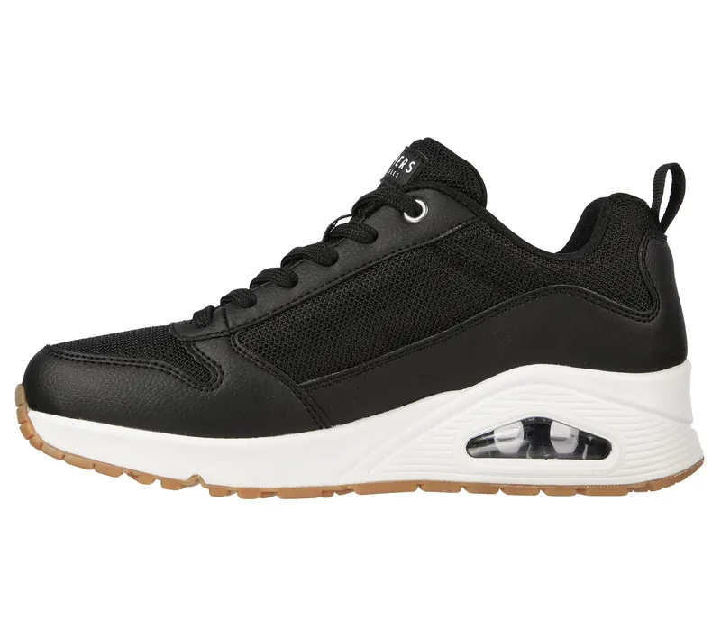 Skechers Uno – Inside Matters – Zwart / Wit (155005-BKW)