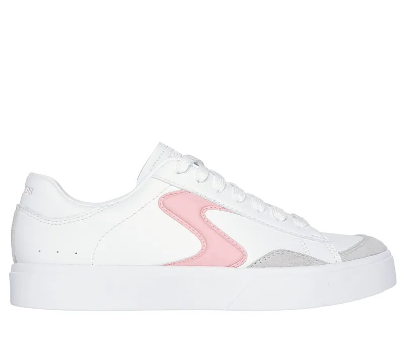 Skechers Eden LX – Slick Talk – Wit / Roze (185190-WPK)