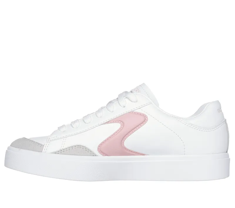 Skechers Eden LX – Slick Talk – Wit / Roze (185190-WPK)