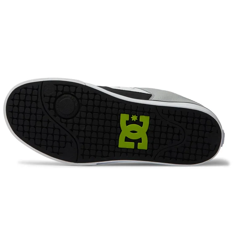 DC Shoes Pure white/lime (300660-WLM)