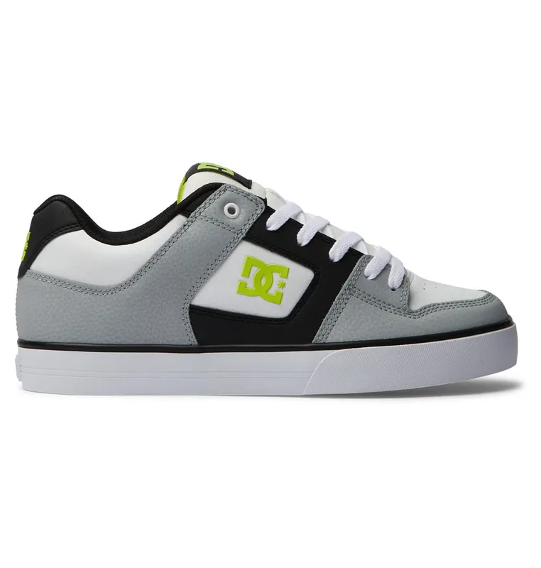 DC Shoes Pure white/lime (300660-WLM)