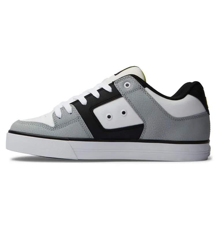 DC Shoes Pure white/lime (300660-WLM)