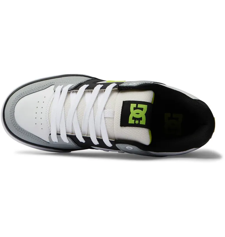 DC Shoes Pure white/lime (300660-WLM)