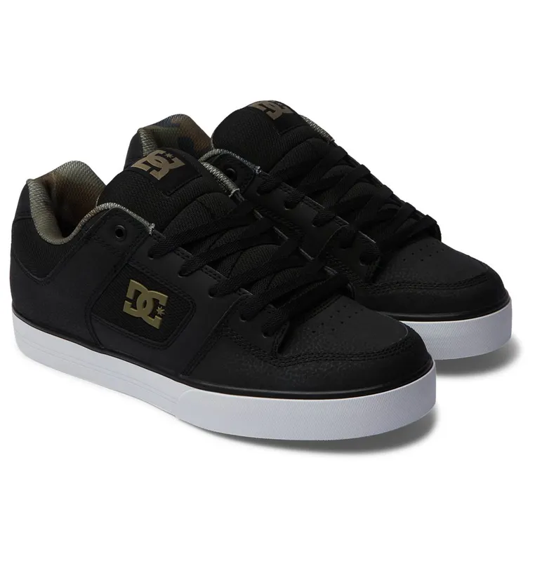 DC Shoes Pure black/black/green (300660-XKKG)