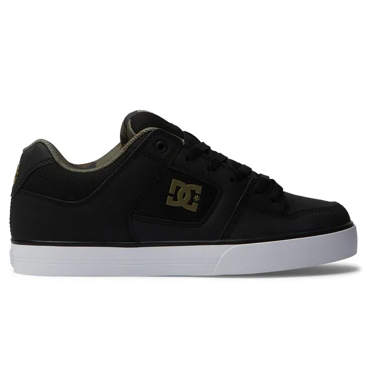 DC Shoes Pure black/black/green (300660-XKKG)