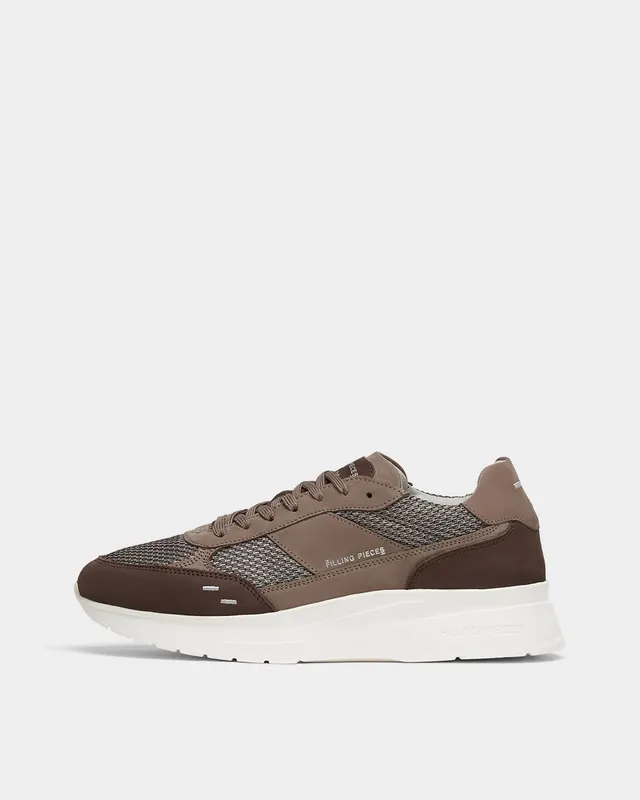 Filling Pieces Jet Runner Mesh Taupe