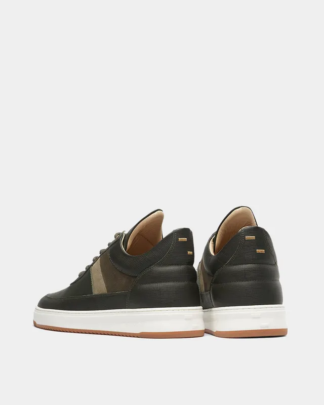 Filling Pieces Low Top Game Lux Green