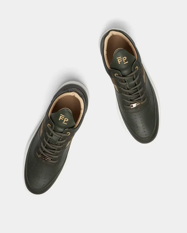 Filling Pieces Low Top Game Lux Green