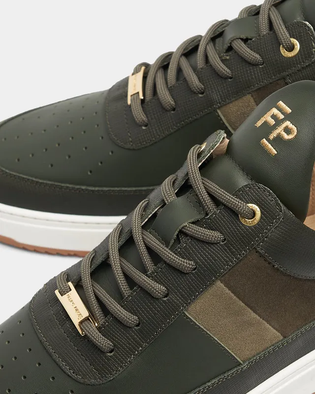 Filling Pieces Low Top Game Lux Green
