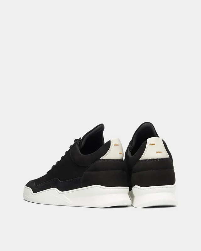 Filling Pieces Low Top Ghost Black / Off White