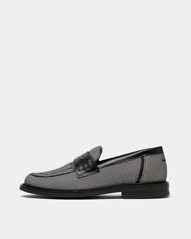 Filling Pieces Loafer Mesh Silver