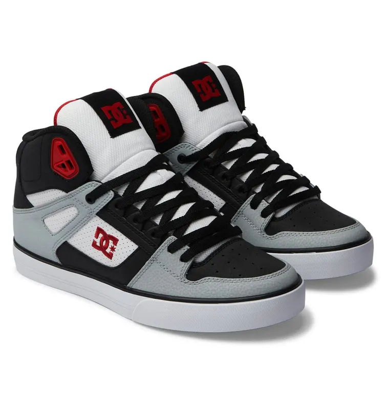 DC Shoes Pure SE black/grey/red (ADYS400043-BYR)