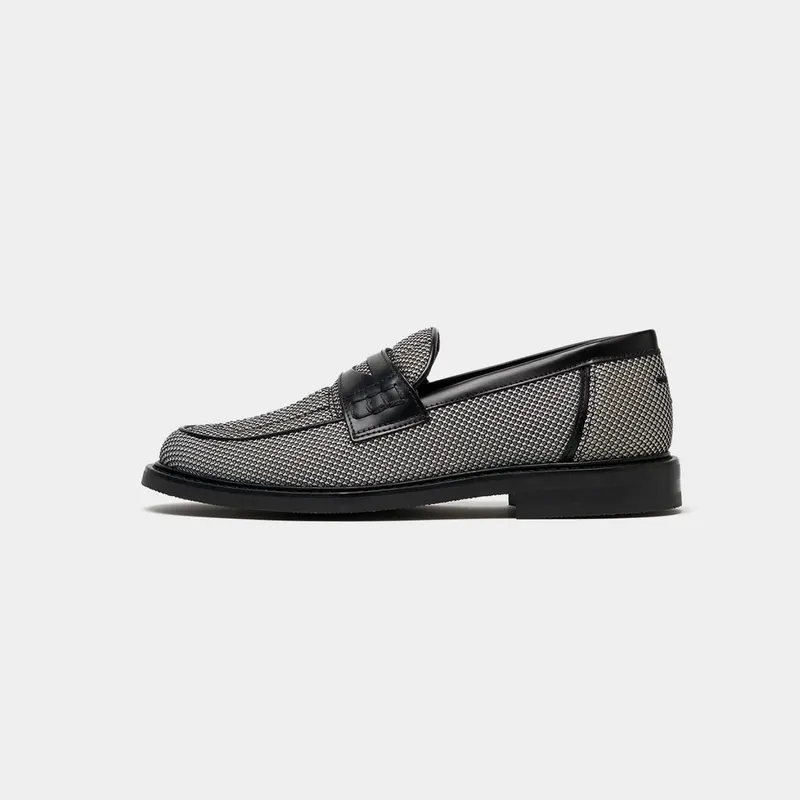 Filling Pieces Loafer Mesh Silver