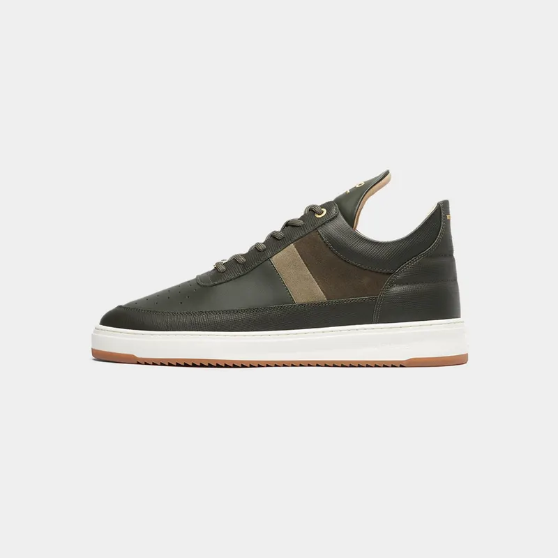 Filling Pieces Low Top Game Lux Green