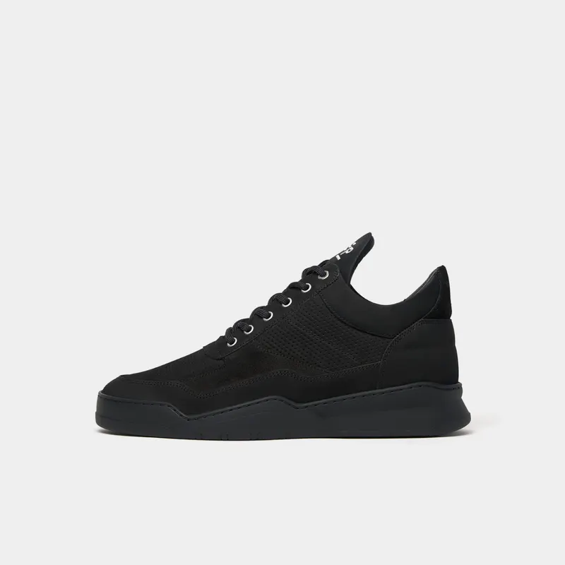 Filling Pieces Low Top Ghost Panel All Black