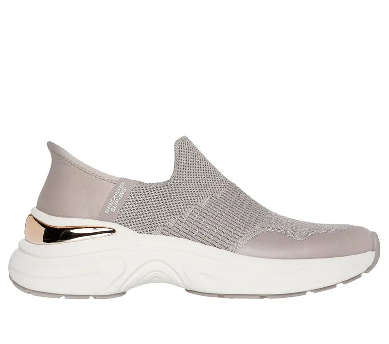 Skechers Skechers Slip-ins: Hazel – Priya – Taupe / Goud (177587-TPGD)