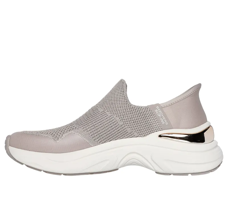 Skechers Skechers Slip-ins: Hazel – Priya – Taupe / Goud (177587-TPGD)