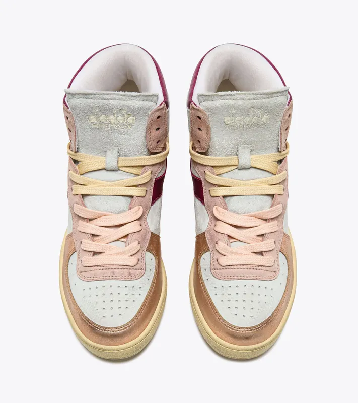 Diadora Mi Basket Metal Pigskin Used Wn Pink Pale Dogwood (201.178889_50029)