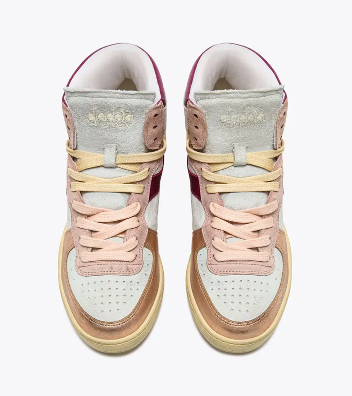 Diadora Mi Basket Metal Pigskin Used Wn Pink Pale Dogwood (201.178889_50029)
