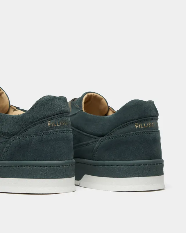 Filling Pieces Ace Suede Dark Green