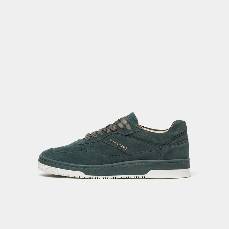 Filling Pieces Ace Suede Dark Green