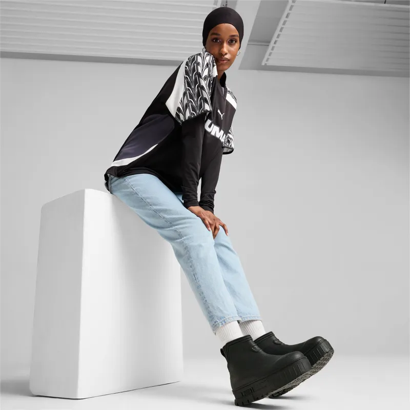 Puma Mayze Wellis schoen Zwart (397732-02)