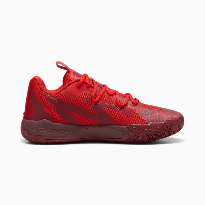 Puma MB.03 Lo Team basketbalschoenen Rood (310519-02)