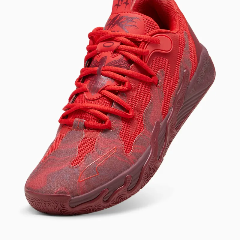 Puma MB.03 Lo Team basketbalschoenen Rood (310519-02)
