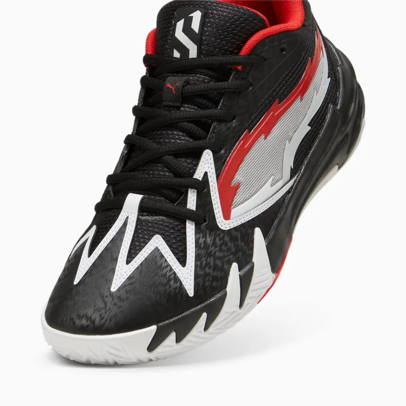 Puma Scoot Zeros O.D.D. City basketbalschoenen Rood/Zwart (310901-01)
