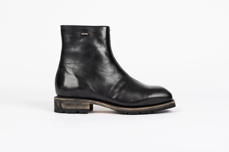 Our Legacy Engine Boot Black Leather | A4247EDB