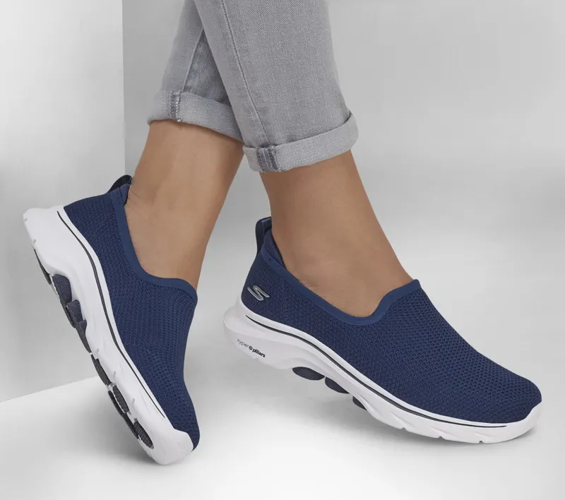 Skechers GO WALK 7 – Ivy – Marine / Wit (125218-NVW)