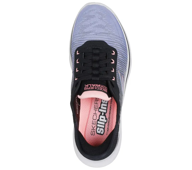 Skechers Skechers Slip-ins: GO WALK 7 – Adel – Zwart / Multi (125250-BKMT)