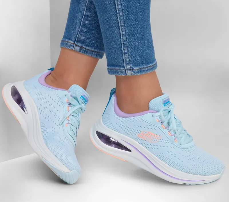 Skechers Skech-Air Meta – Aired Out – Licht Blauw / Multi (150131-LBMT)