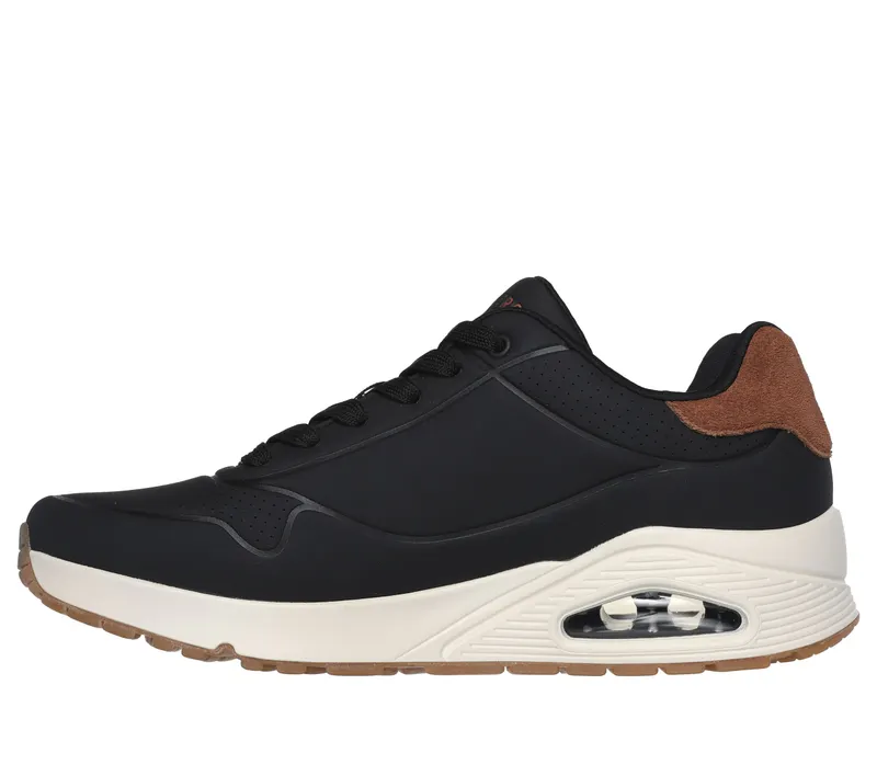 Skechers Uno – Suited On Air – Zwart (183004-BLK)