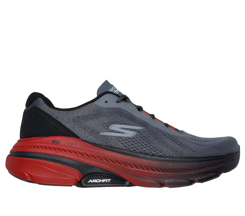 Skechers Skechers Max Cushioning Arch Fit 2.0 – Immense Cruiser – Houtskool / Rood (220581-CCRD)