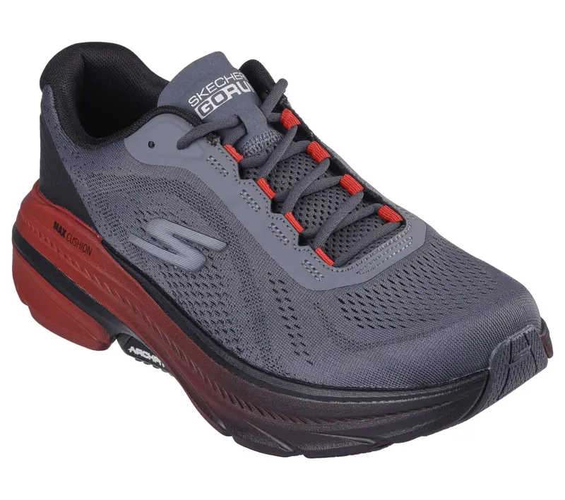 Skechers Skechers Max Cushioning Arch Fit 2.0 – Immense Cruiser – Houtskool / Rood (220581-CCRD)